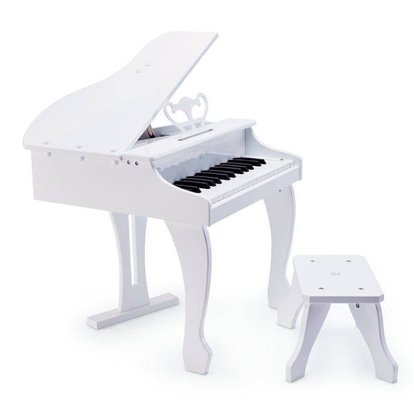 Piano de cola de lujo blanco Hape