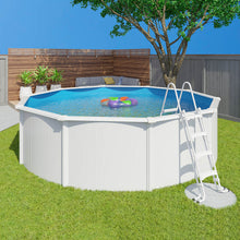 Cargar imagen en el visor de la galería, Piscina de acero elevada SAPHIR 390x120 con bomba de filtración
