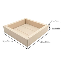 Cargar imagen en el visor de la galería, Piscina de Bolas Iglu Heaven color Beige
