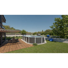 Cargar imagen en el visor de la galería, Piscina de acero elevada OSMOSE ANTRACITA 945x490x132 con bomba de filtración

