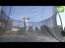 Load and play video in Gallery viewer, EXIT Silhouette Trampoline ø244cm - Black
