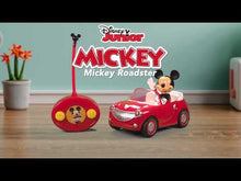 Cargar y reproducir el video en el visor de la galería, Coche radiocontrol Mickey Mouse Roadster
