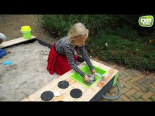 Load and play video in Gallery viewer, Aksent wooden sandbox with kitchen 200x140cm
