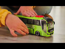 Cargar y reproducir el video en el visor de la galería, Autobus de Juguete MAN FlixBus 27 cm
