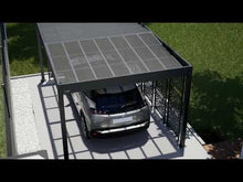 Carregar e reproduzir vídeo no visualizador da Galeria, Carport Trigano Libeccio 16 de Aluminio
