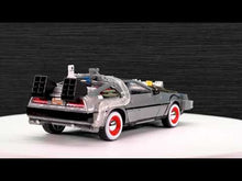 Cargar y reproducir el video en el visor de la galería, Coche DeLorean Time Machine – Regreso al Futuro III – Jada Toys
