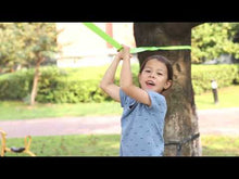 Carregar e reproduzir vídeo no visualizador da Galeria, Cinta Slackline Clásica de 15 metros
