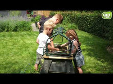 Load and play video in Gallery viewer, Growing table with greenhouse and gardening tools Aksent L
