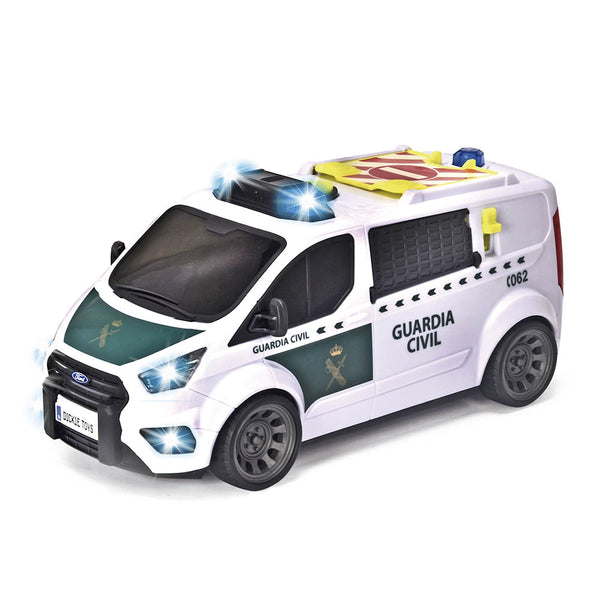 Furgón Guardia Civil Dickie 28 cm con luz y sonido