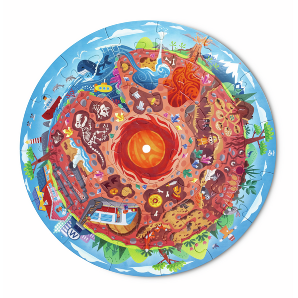 Puzle de Madera el Mundo Subterráneo de Hape