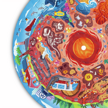 Carregar imatge al visor de la galeria, Puzle de Madera el Mundo Subterráneo de Hape
