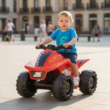 Cargar imagen en el visor de la galería, Quad Eléctrico Infantil INJUSA Tiny Rider 6V Rojo
