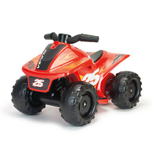 Cargar imagen en el visor de la galería, Quad Eléctrico Infantil INJUSA Tiny Rider 6V Rojo
