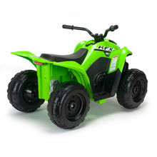 Carregar imagem no visualizador da galeria, Quad Eléctrico Infantil Kawasaki KFX90 12V Verde
