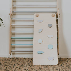 Rampa Pikler de madera Leg&Go - Pastel