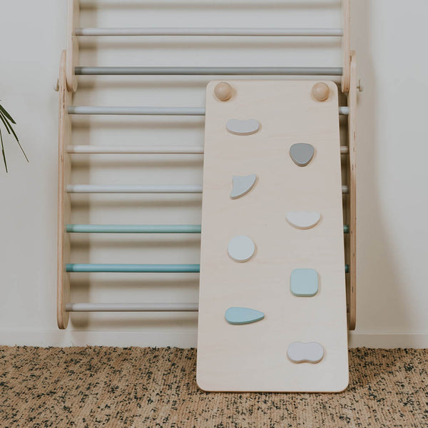Rampa Pikler de fusta Leg&Go - Pastel