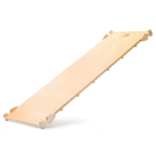 Pikler wooden climbing ramp and slide