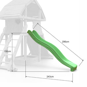 Slide for playground 2.9m length