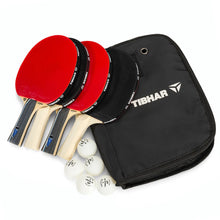 Cargar imagen en el visor de la galería, Set de 4 Palas de Ping Pong y 5 pelotas
