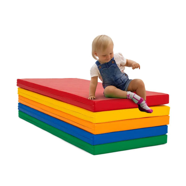 Set of safety mats - Multi Color - 5 units