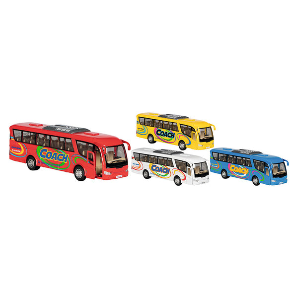 Set de 4 Autobusos de Viatge de Joguina de Metall Goki