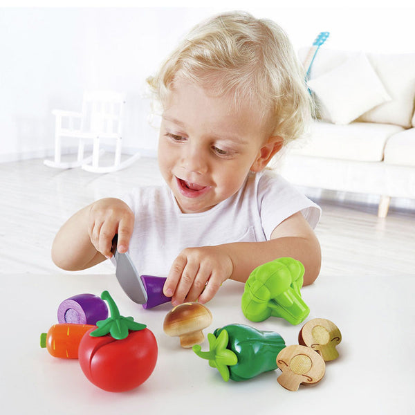 Juego de verduras de madera Hape