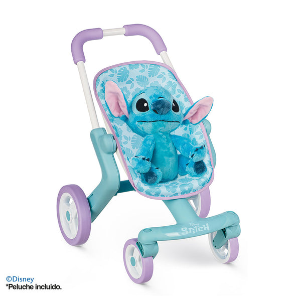 Sillita de Paseo Stitch con Peluche 25 cm – Smoby