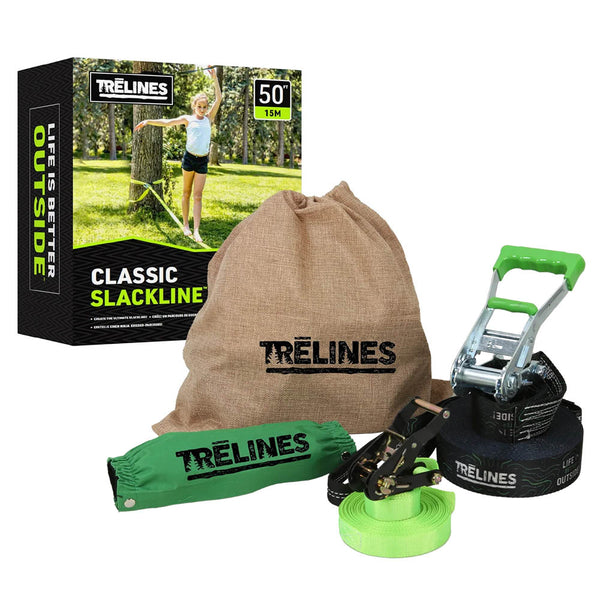 Cinta Slackline Clásica de 15 metros