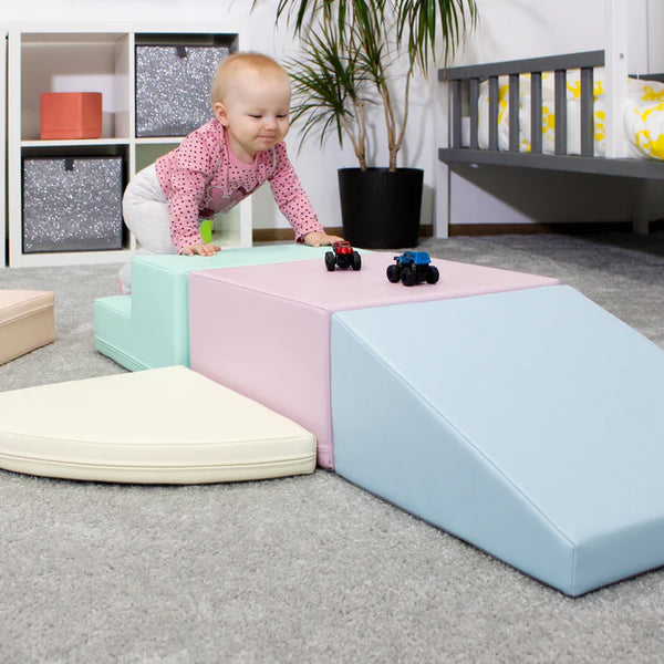 Iglu Corner Climber Foam Blocks Pastel Color