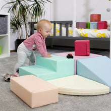 Cargar imagen en el visor de la galería, Bloques de Psicomotricidad Iglu Corner Climber color Pastel

