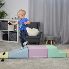 Cargar imagen en el visor de la galería, Bloques de Psicomotricidad Iglu Corner Climber color Pastel
