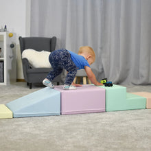 Cargar imagen en el visor de la galería, Bloques de Psicomotricidad Iglu Corner Climber color Pastel
