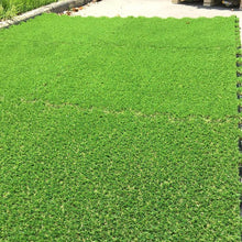 Cargar imagen en el visor de la galería, Loseta Puzzle de Foam Césped Artifical - Foamex 50x50cm
