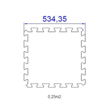 Cargar imagen en el visor de la galería, Loseta Puzzle de Foam Césped Artifical - Foamex 50x50cm
