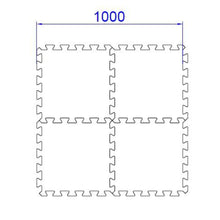 Cargar imagen en el visor de la galería, Loseta Puzzle de Foam Césped Artifical - Foamex 50x50cm
