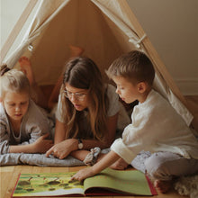 Load image into Gallery viewer, Wooden Play Tent
