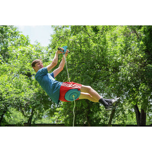 Tirolina 30m amb Sistema de Fre Quickset