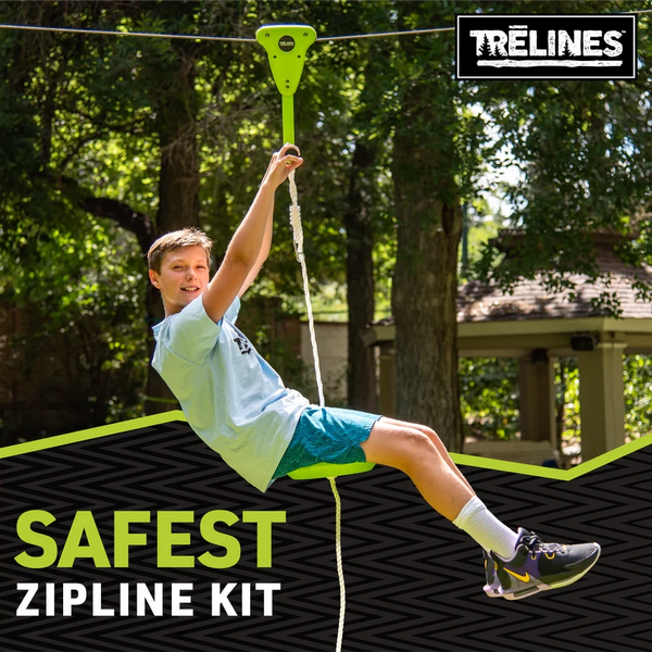 30m Zip Line with Quickset Brake System