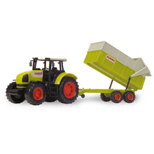 Cargar imagen en el visor de la galería, Tractor CLAAS Dickie con remolque 57 cm
