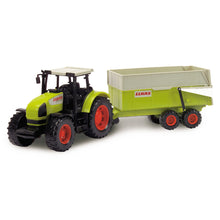 Cargar imagen en el visor de la galería, Tractor CLAAS Dickie con remolque 57 cm
