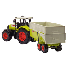 Cargar imagen en el visor de la galería, Tractor CLAAS Dickie con remolque 57 cm
