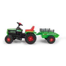 Cargar imagen en el visor de la galería, Tractor Eléctrico Infantil INJUSA 6V con Remolque
