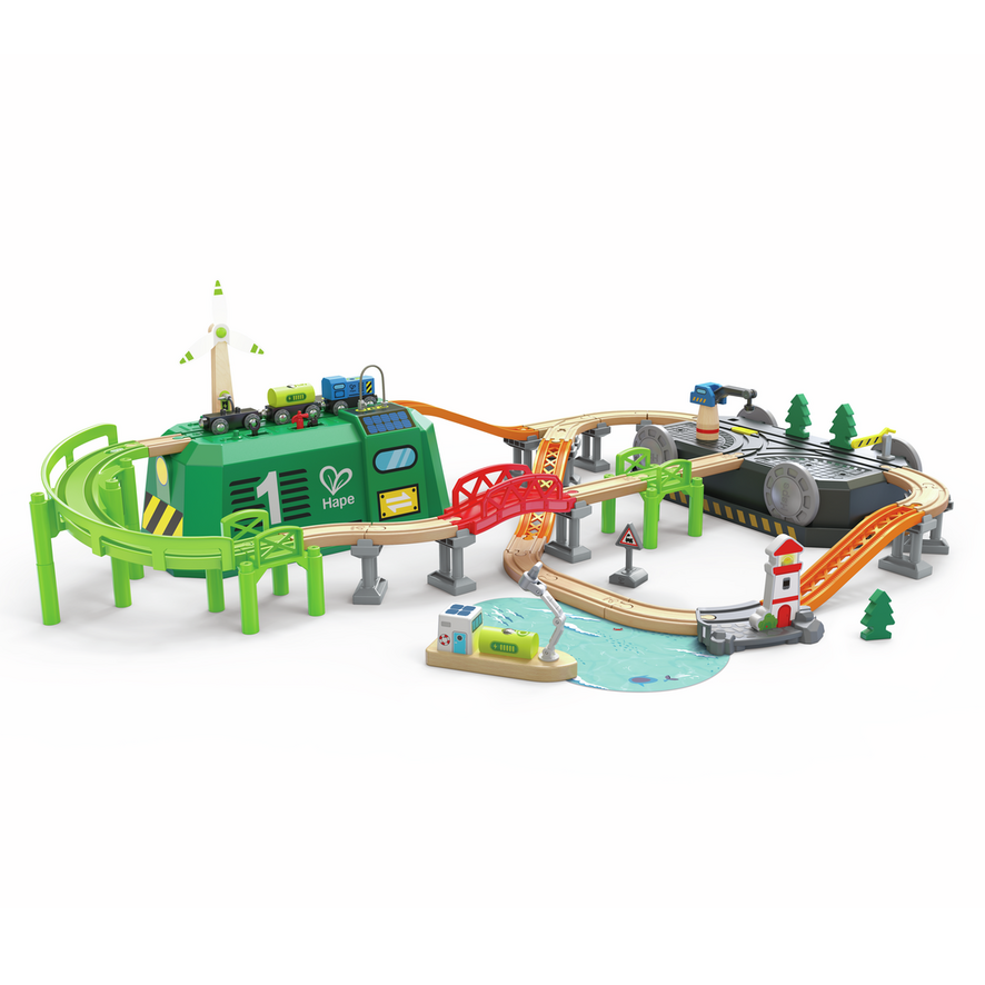 Tren de madera Eco‑Energía Hape