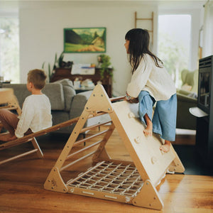 Triángulo de escalda Pikler de madera - Grande