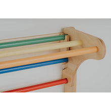 Load image into Gallery viewer, Pikler Triangle + Swedish Wall 2 in 1 + Ramp - Rainbow
