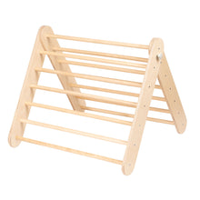 Carregar imatge al visor de la galeria, Triangle Pikler + Paret Sueca 2 en 1 + Rampa - Natural
