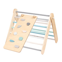 Carregar imatge al visor de la galeria, Triangle Pikler + Paret Sueca 2 en 1 + Rampa - Pastel
