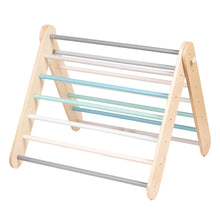 Carregar imatge al visor de la galeria, Triangle Pikler + Paret Sueca 2 en 1 + Rampa - Pastel
