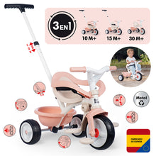 Load image into Gallery viewer, Be Move Comfort Tricycle Smoby - Pink
