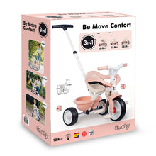 Load image into Gallery viewer, Be Move Comfort Tricycle Smoby - Pink
